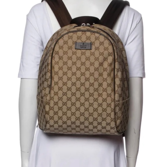 Gucci GG Monogram Backpack - Picture 1 of 2